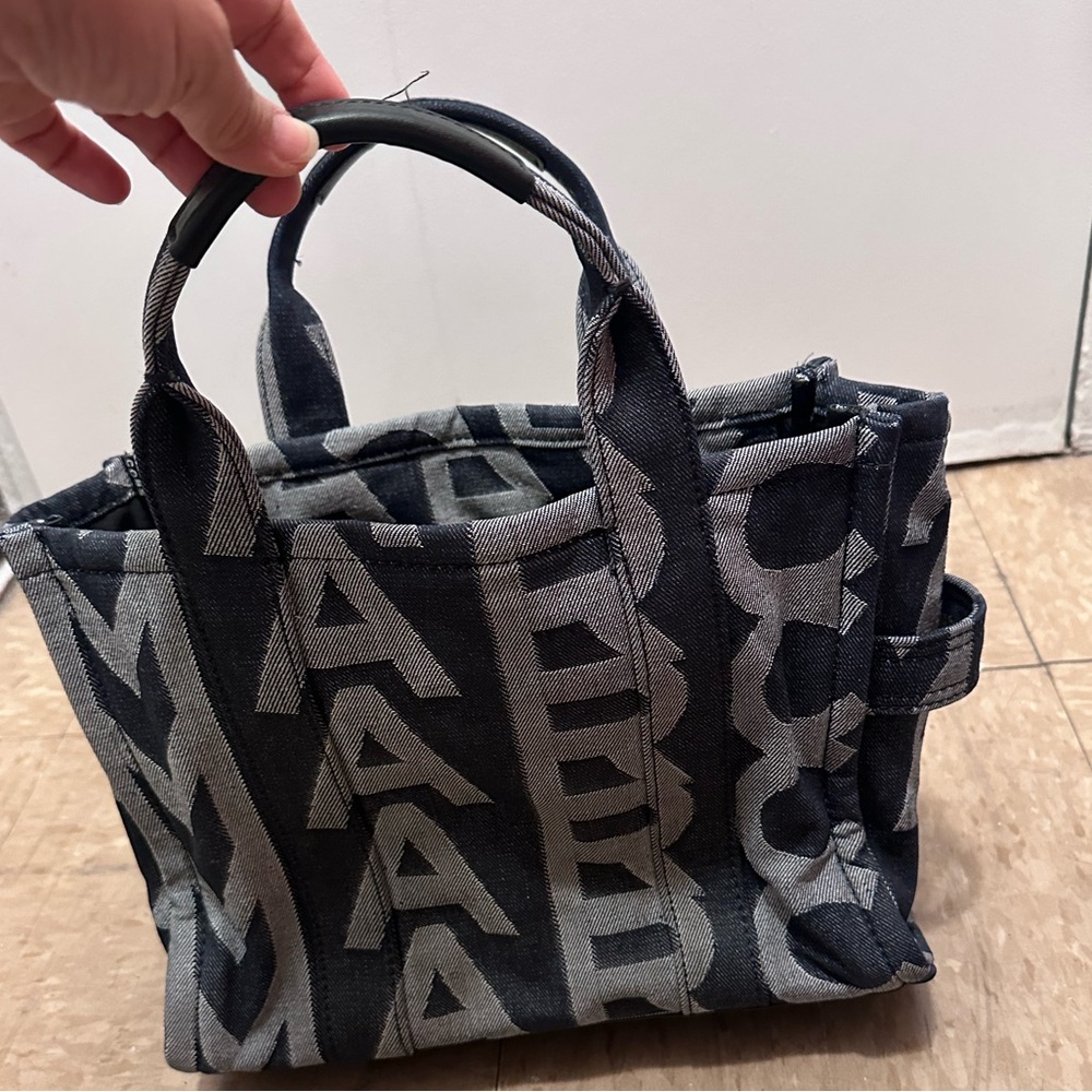 Marc Jacobs denim shoulder bag - used good - Picture 2 of 7
